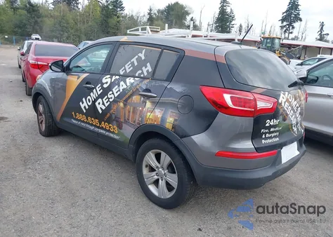 2013 Kia Sportage Lx from USA, damaged, VIN KNDPBCA24D7400196